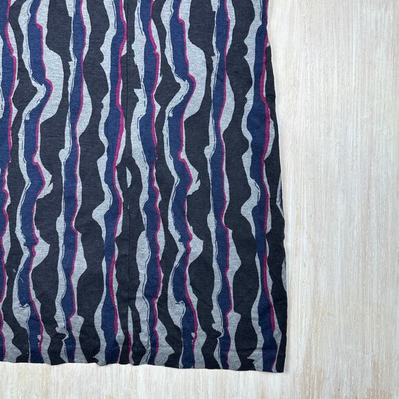 Trina Turk Multicolor Wave Stripe Print Career Office Sleeveless Shift Dress 6 - Picture 11 of 13